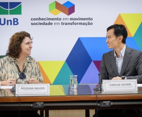 Visita da delegação de Macau à UnB. 14/10/2025 Foto: Beto Monteiro/Ascom UnB